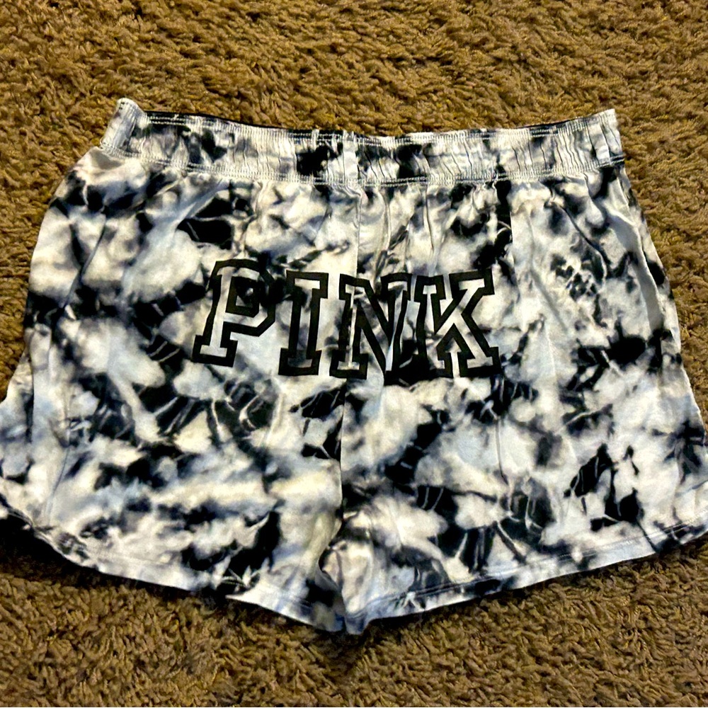 Pink sleeping shorts